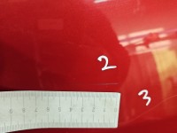 Drzwi tył prawe Mazda 3 I BK HB 5d CZERWONY 27A