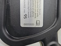 Klapka wlewu paliwa Vw Tiguan II 16- biały, Volkswagen, Europejska, Kod lakieru: LC9A, uszkodzone jedno mocowanie / biały...