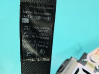 Pas bezpieczeństwa tył prawy Europejska Toyota Corolla E21 19- 73360-02691