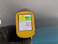 DRZWI PRZÓD PRAWE PASAŻERA Toyota Yaris II 5d srebrny 1F8