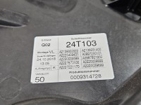 Podnośnik przód lewy SZYBY WINDA 24T103, A0009065706, A21390002022 Mercedes W222 2 PIN 4d sedan