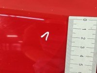 Błotnik przód prawy Peugeot 206 czerwony KKN