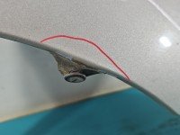 Błotnik przód prawy Toyota Corolla Verso I beżowy