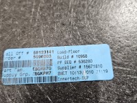 Wykładzina bagażnika podłoga BMW X6 E71