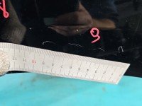 Błotnik przód lewy Mazda Cx-7 czarny A3F