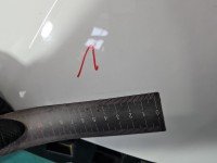 Błotnik przód lewy Dacia Sandero II 12-20 biały