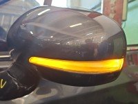 Lusterko lewe pin Suzuki Sx4 S-Cross 13-21 HB grafitowy ZQ6 5d europa
