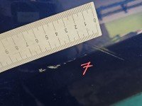 Drzwi tył lewe Vw Golf plus HB 5d granatowy LD5Q