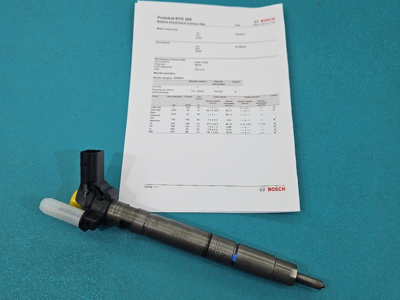 Wtryskiwacz Skoda Superb II 0445116030, 03L130277 2.0 TDI