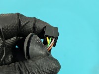 Lusterko lewe pin Opel Corsa E HB 5d kolor srebrny z176 europa