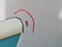 Błotnik przód lewy Dacia Logan II 12-20 biały OV369