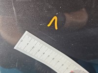 Drzwi tył lewe Lancia Delta III 08-14 HB 5d grafitowy 284