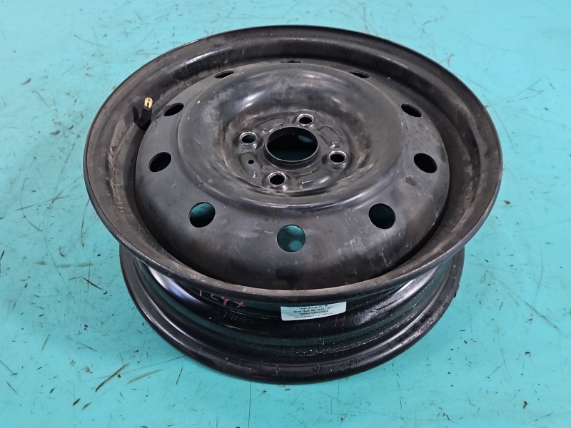 Felga stalowa 15" Suzuki Swift Mk7 Szerokość felgi: 5.0", Rozstaw śrub: 4x100, Suzuki, Suzuki, R15 4x100 ET-40 5J