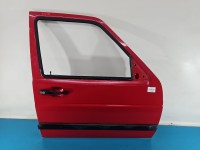 DRZWI PRZÓD PRAWE PASAŻERA Vw Golf II 5d czerwony LY3D