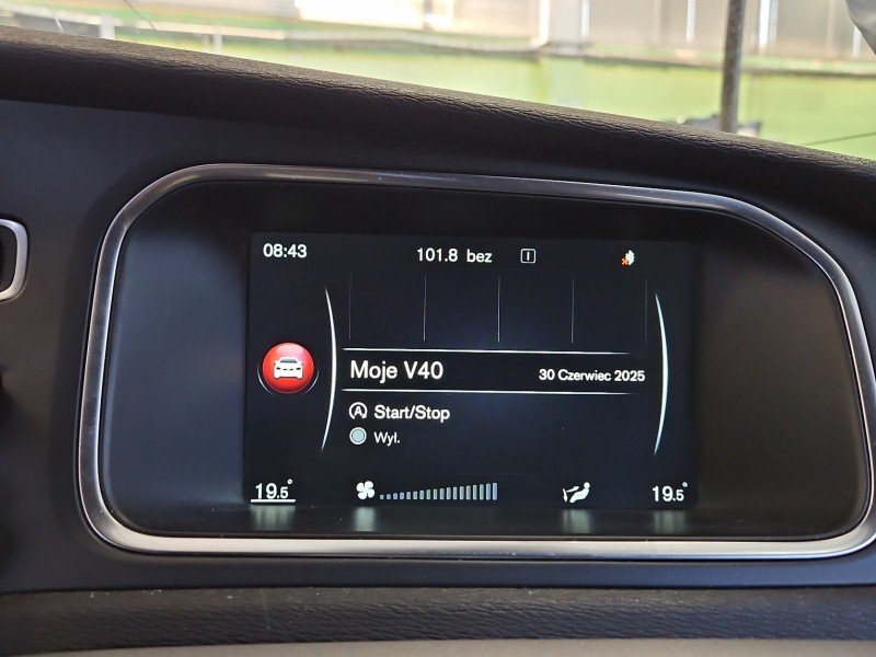 Wyświetlacz Volvo V40 II 12- 31382906 monitor