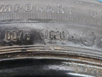 Koło zapasowe 17" dojazdowe dojazdówka Renault Megane IV 5x114.3, Uniroyal, 145 mm, Profil opony: 70, Kod producenta: RM4,...