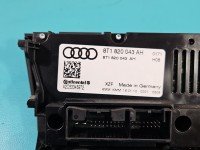 Konsola panel nawiewu Audi A5 8T 8T1820043AH