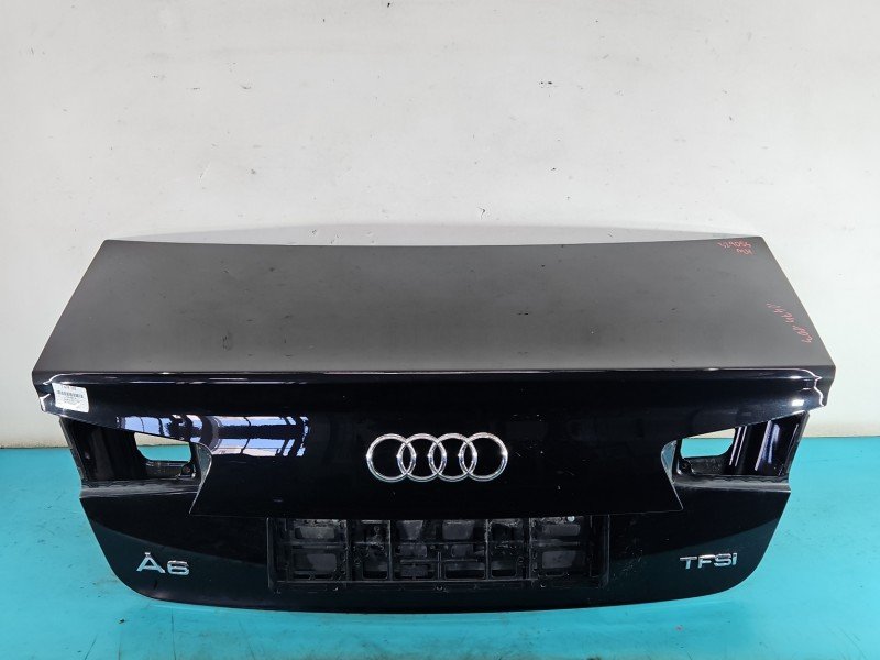 Klapa tył AUDI A6 C7 sedan 4d czarny lz9y Klapa tył AUDI A6 C7 sedan 4d czarny lz9y