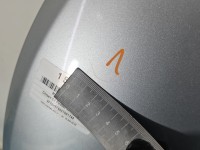 Maska przednia Citroen C3 Picasso 08-17 srebrny EZRC