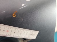 Drzwi tył lewe Skoda Yeti HB 5d szary LF8L