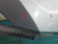 Błotnik przód prawy Kia Carnival II 05-14 srebrny