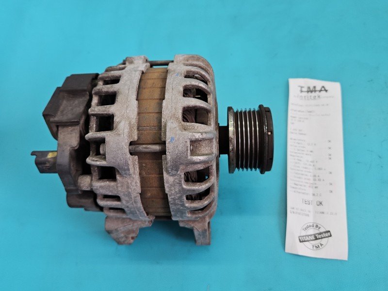 TEST Alternator Dacia Dokker 231001956R 1.6 8V wiel