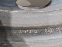 Koło zapasowe 16" dojazdowe dojazdówka Fiat Bravo II Rozstaw śrub: 4x98, Michelin, 205 mm, Profil opony: 55, SZEROKIE...