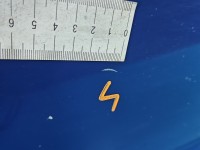 Drzwi tył prawe Vw Touran I HB 5d granatowy LL5M