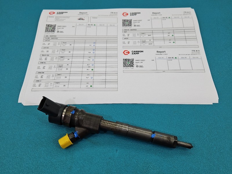 TESTOWANY Wtryskiwacz 0445110227 Toyota Corolla E12 1.4 D4D 90KM