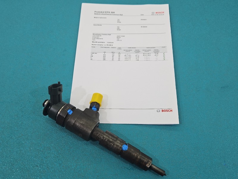 Wtryskiwacz Peugeot 308 I 0445110340 1.6 hdi