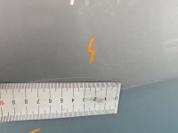 Maska przednia Toyota Auris II srebrny, 1F7