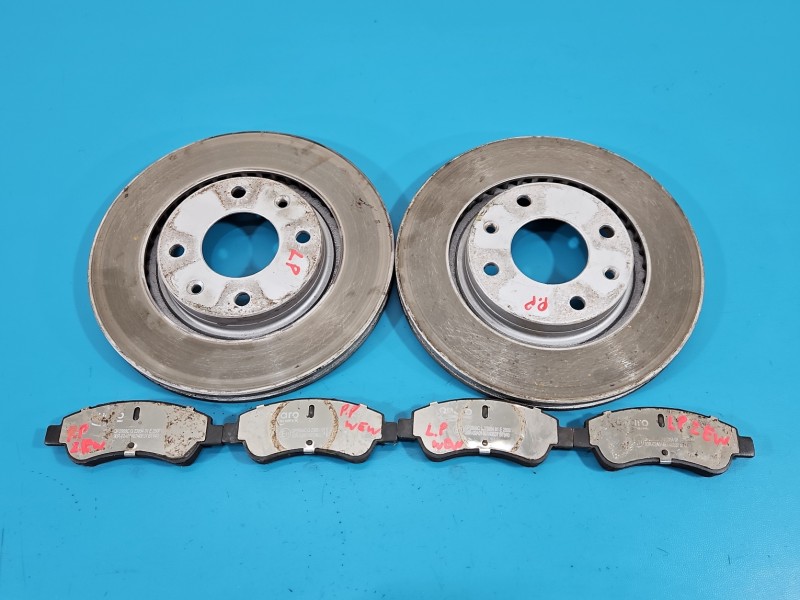 Tarcze hamulcowe przód klocki 265MM Citroen C4 I 1.6 hdi