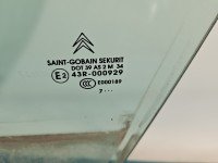 Szyba drzwi przód lewa Citroen C5 II X7 kombi