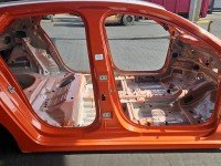 Próg prawy SŁUPEK ŚRODKOWY B Opel Corsa F HB 5d pomarańczowy KVH