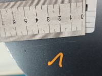 Drzwi tył prawe Skoda Fabia I HB 5d stalowy LF7U