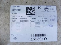 Tapicerka drzwi przód lewa boczek kierowcy BMW G11 G12 09775261, 105844416C