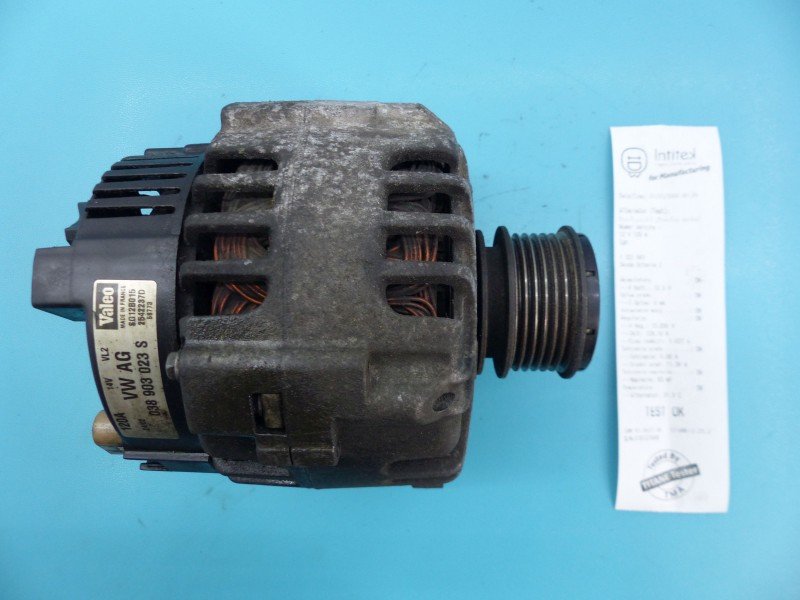 TEST Alternator Skoda Octavia I 038903023S, SG12B012, 25422370 1.9 tdi