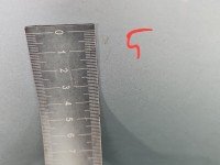 Drzwi przód prawe Mercedes ML W164 5d srebrny C775