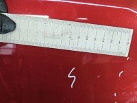 Maska przednia Dacia Sandero II 12-20 bordowy TEB76