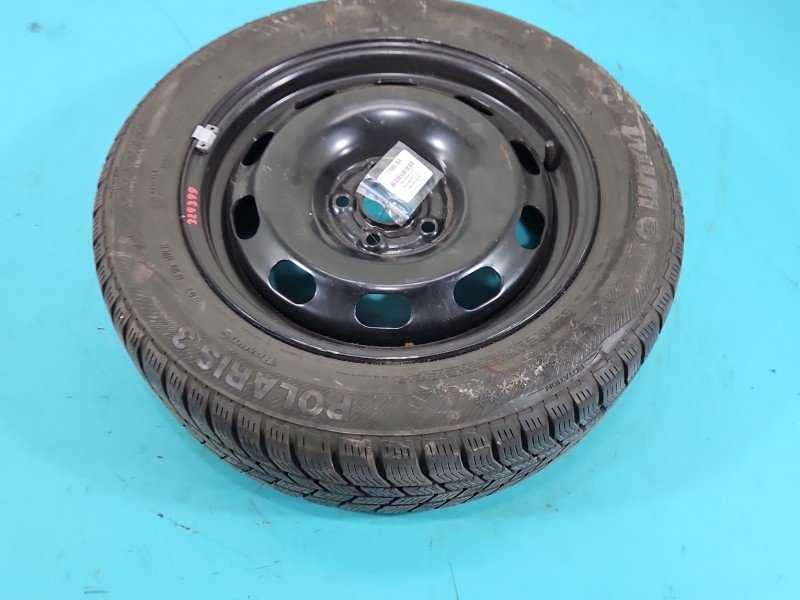 Koło zapasowe 15" dojazdowe dojazdówka Skoda Rapid Rozstaw śrub: 5x100, Marka opon: Barum, 185 mm, Profil opony: 60, R15...