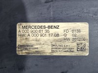 Sterownik moduł Mercedes, Europejska Mercedes W177 A0009006135