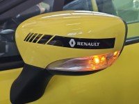 Lusterko lewe pin Renault Clio IV 12-20 HB 5d kolor żółty OVENW europa