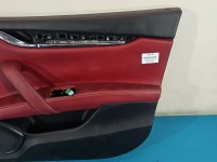 Tapicerka drzwi przód prawa boczek Maserati Quattroporte VI 13- 105804313C