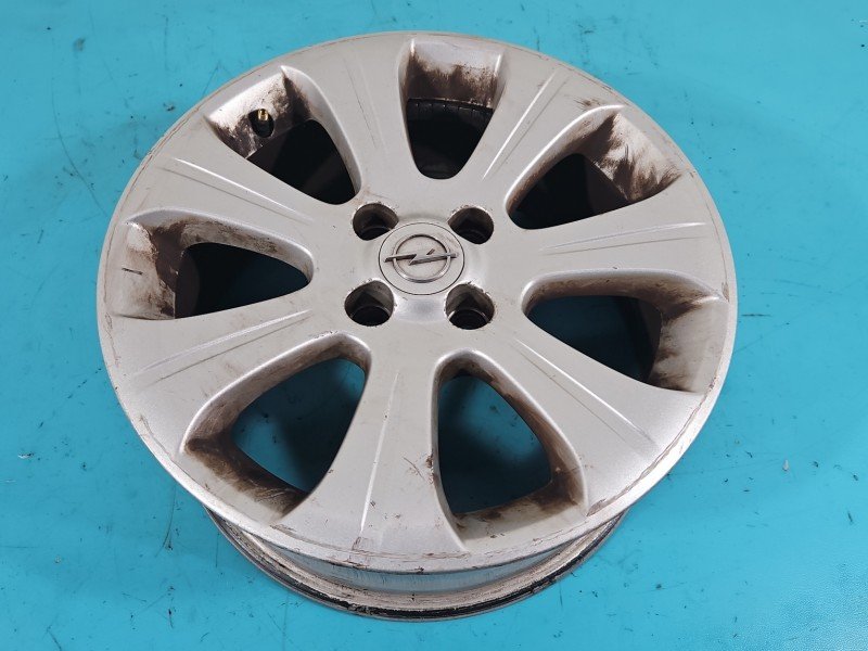 Felga aluminiowa alufelga Opel Astra III H Średnica felgi: 16", Szerokość felgi: 6.5", Rozstaw śrub: 4x100, Odsadzenie (ET):...