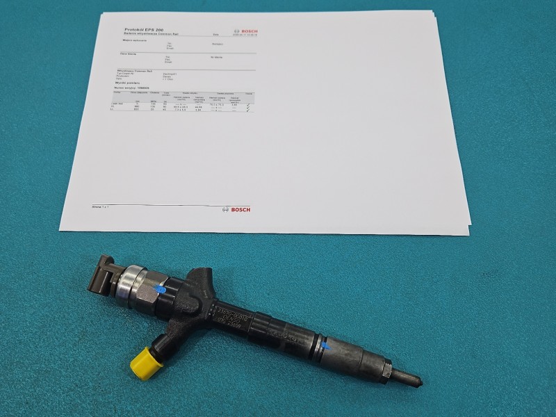Wtryskiwacz listwa wtryskowa 23670-0G010 Toyota Corolla E12 2.0 D4D 116KM