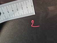 Drzwi tył lewe Renault Scenic III HB 5d brązowy TECNB