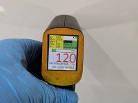 Drzwi tył lewe Seat Ibiza IV 6J HB 5d biały LB9A