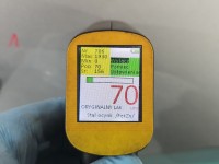 Błotnik przód prawy Chevrolet Cruze srebrny