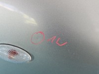 Błotnik przód prawy Peugeot 206 Etsc