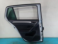 Drzwi tył lewe Vw Golf VII HB 5d srebrny LA7W